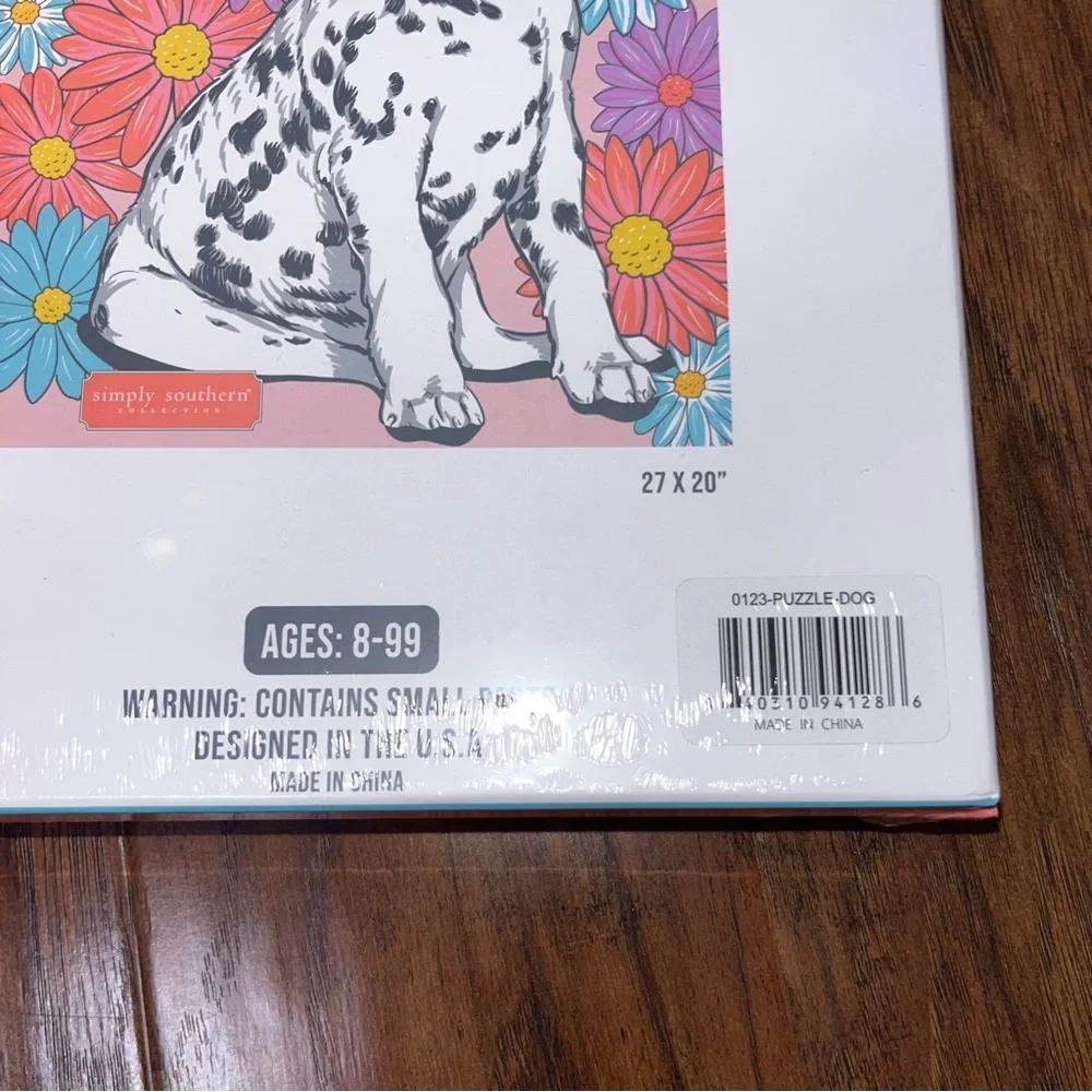 Simply Southern Dalmatian Puzzle with Floral Colors